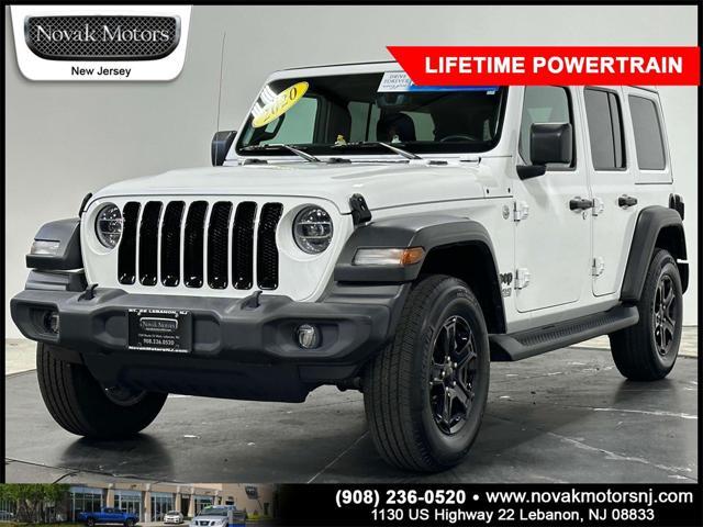 used 2020 Jeep Wrangler Unlimited car, priced at $34,678