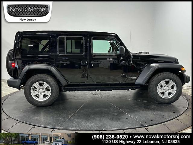 used 2021 Jeep Wrangler Unlimited car, priced at $32,568