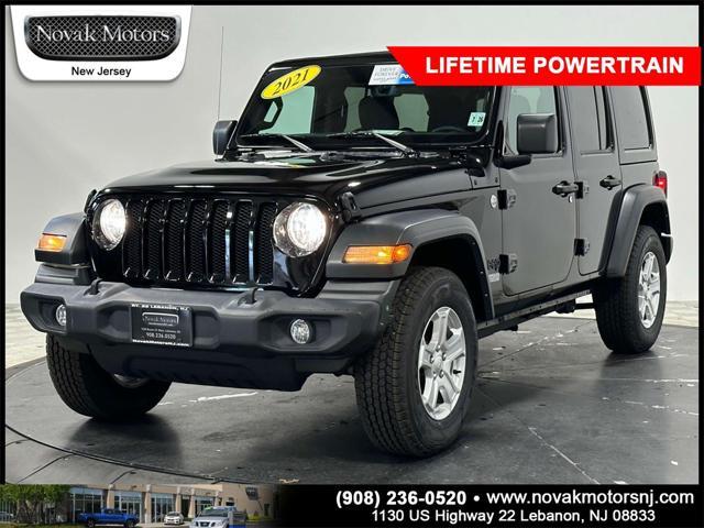 used 2021 Jeep Wrangler Unlimited car, priced at $32,568