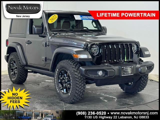 used 2022 Jeep Wrangler car, priced at $31,699