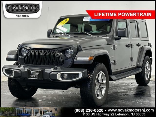 used 2020 Jeep Wrangler Unlimited car, priced at $35,999