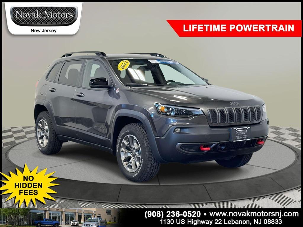 used 2022 Jeep Cherokee car, priced at $27,948