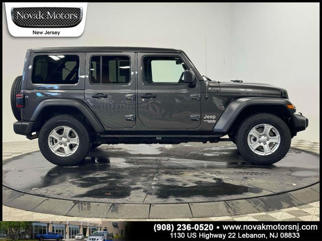 used 2021 Jeep Wrangler Unlimited car, priced at $26,788