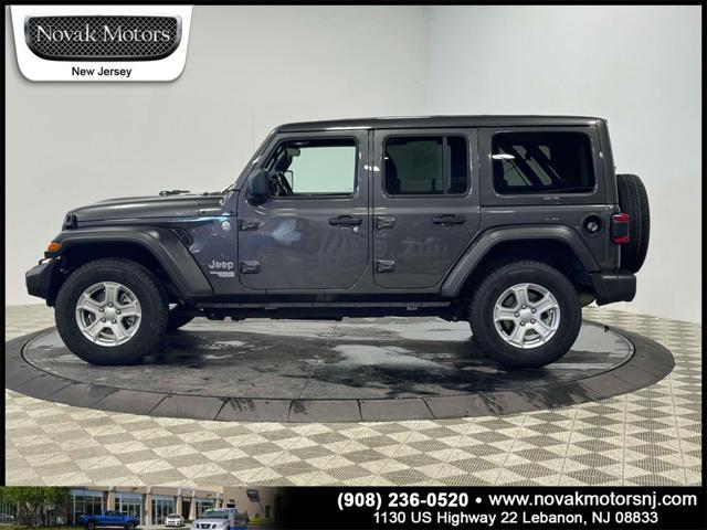 used 2021 Jeep Wrangler Unlimited car, priced at $26,788