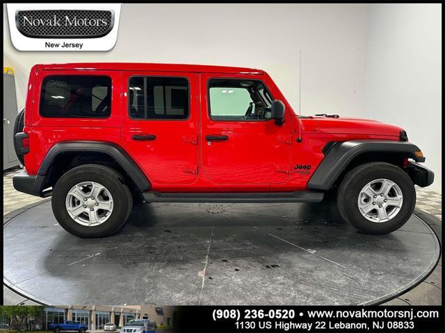 used 2021 Jeep Wrangler Unlimited car, priced at $30,458