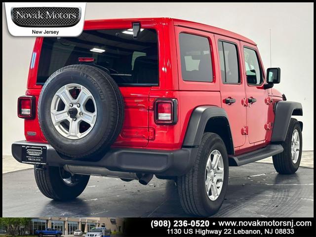 used 2021 Jeep Wrangler Unlimited car, priced at $30,458