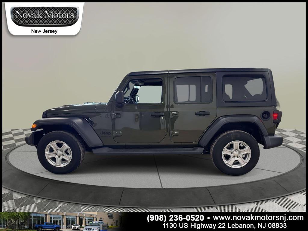 used 2022 Jeep Wrangler Unlimited car, priced at $32,488