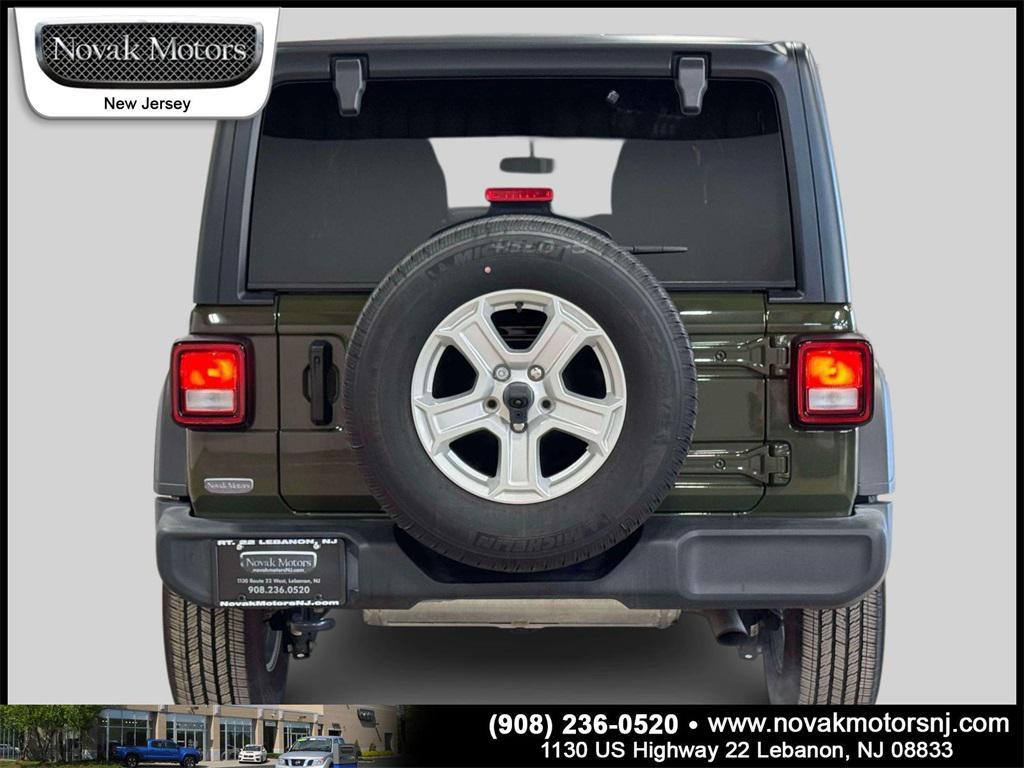 used 2022 Jeep Wrangler Unlimited car, priced at $32,488