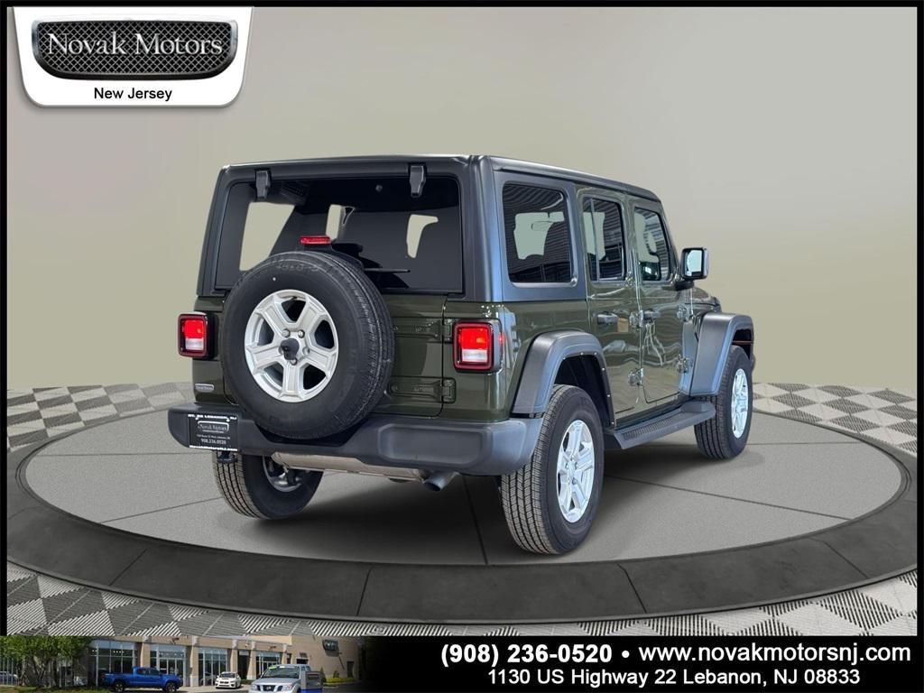 used 2022 Jeep Wrangler Unlimited car, priced at $32,488