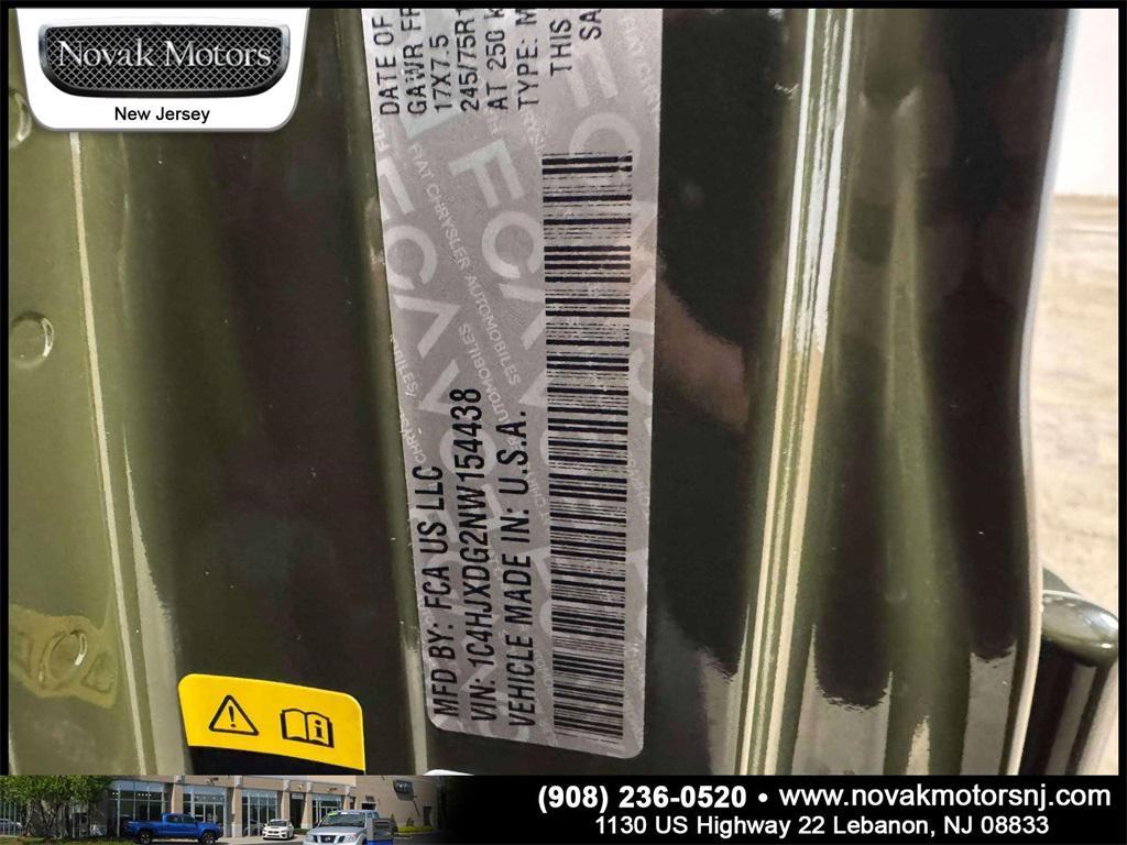 used 2022 Jeep Wrangler Unlimited car, priced at $32,488