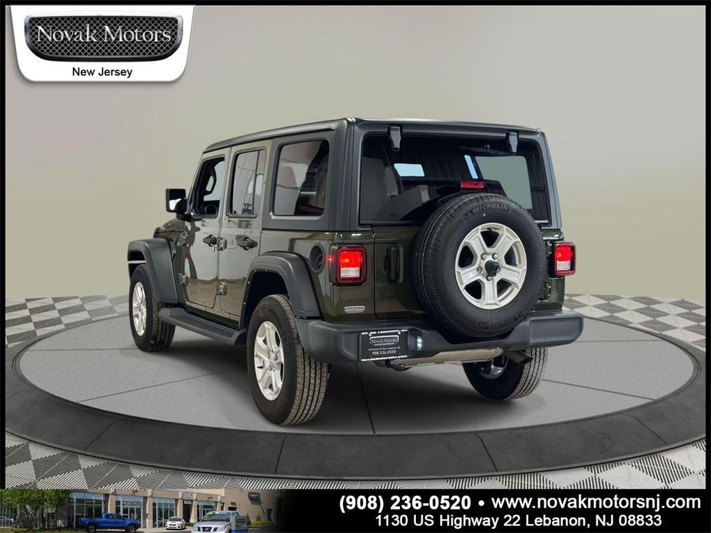 used 2022 Jeep Wrangler Unlimited car, priced at $32,488