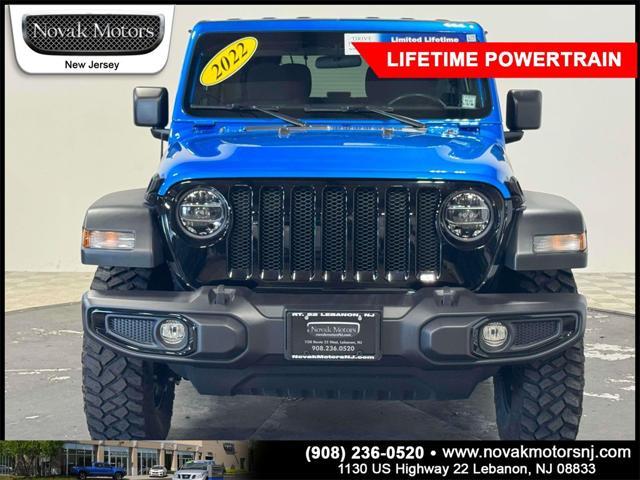 used 2022 Jeep Wrangler car, priced at $30,999