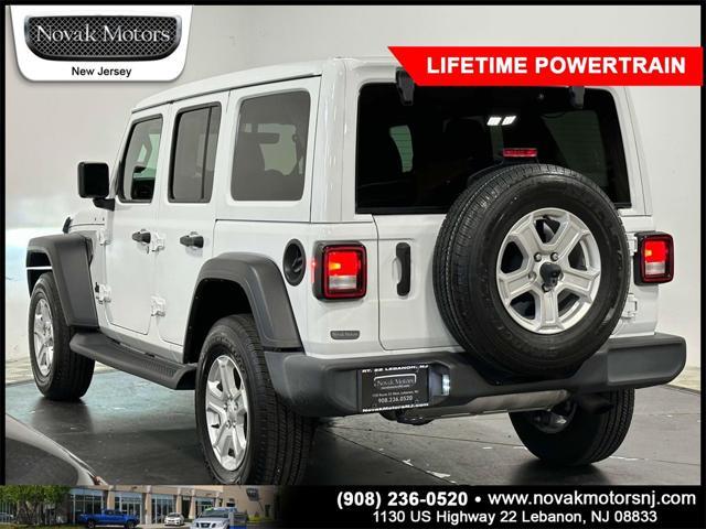 used 2021 Jeep Wrangler Unlimited car, priced at $32,488