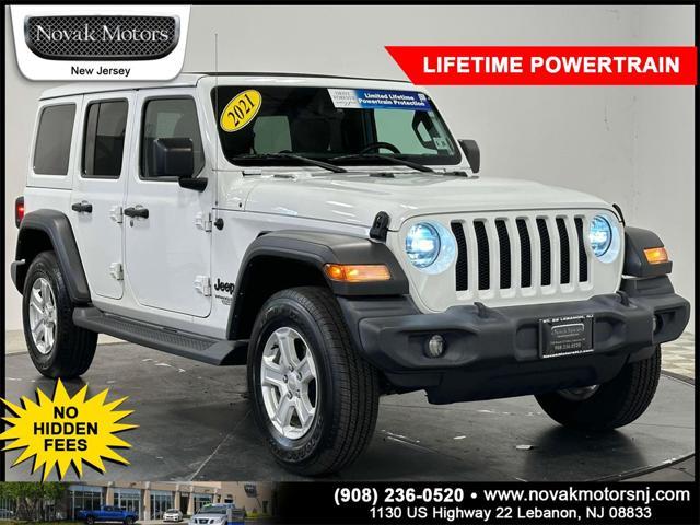 used 2021 Jeep Wrangler Unlimited car, priced at $32,488