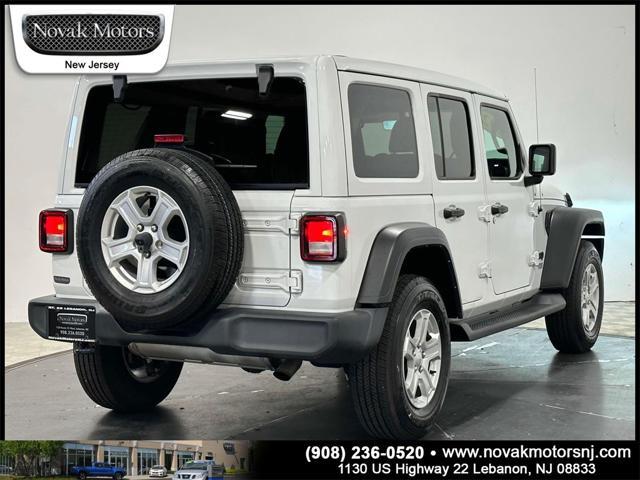 used 2021 Jeep Wrangler Unlimited car, priced at $32,488