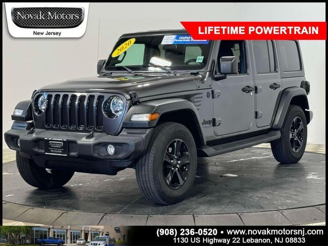 used 2020 Jeep Wrangler Unlimited car, priced at $28,999