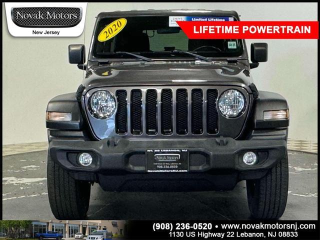 used 2020 Jeep Wrangler Unlimited car, priced at $28,999