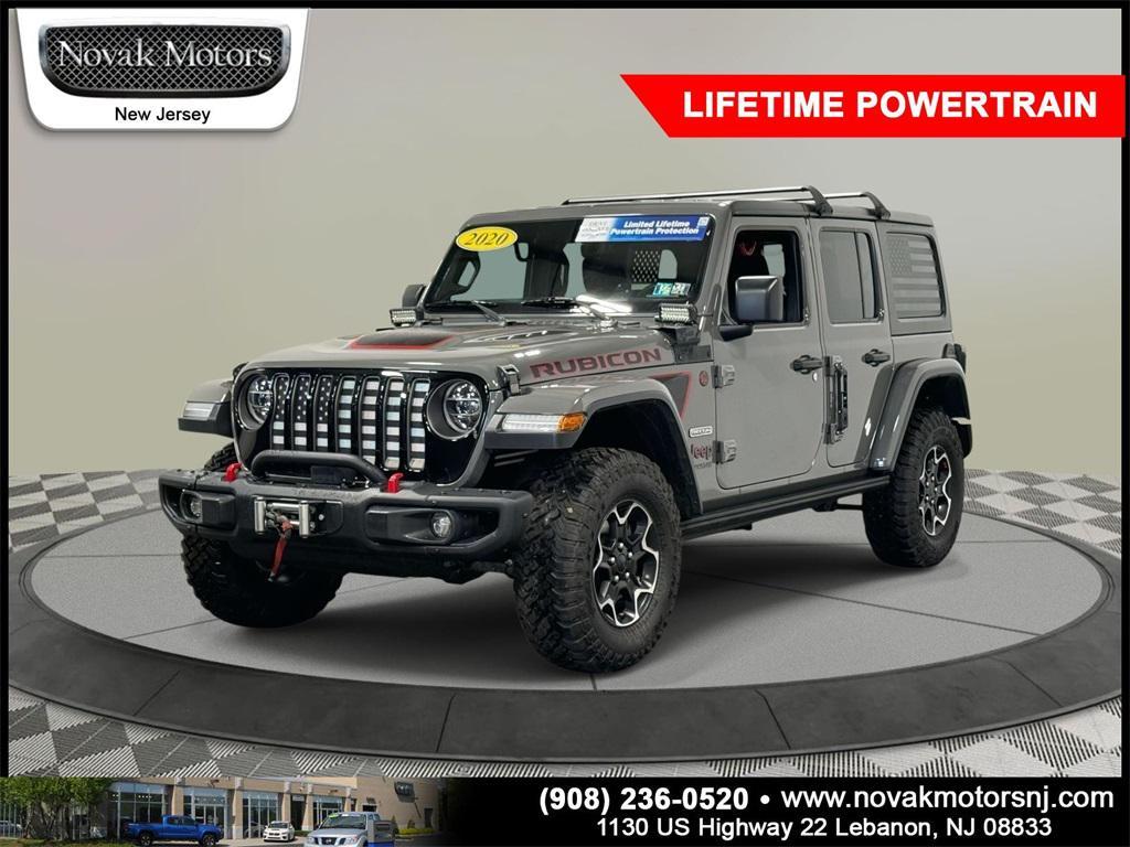 used 2020 Jeep Wrangler Unlimited car, priced at $38,908