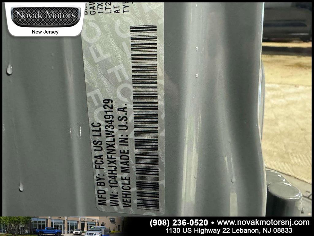 used 2020 Jeep Wrangler Unlimited car, priced at $38,908