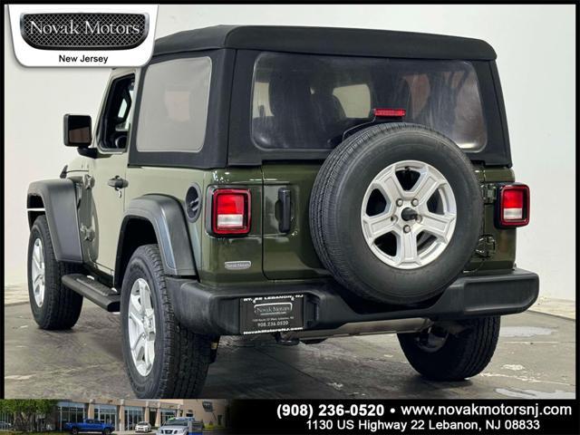 used 2021 Jeep Wrangler car, priced at $24,588