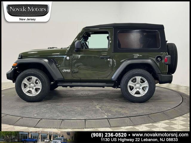 used 2021 Jeep Wrangler car, priced at $24,588