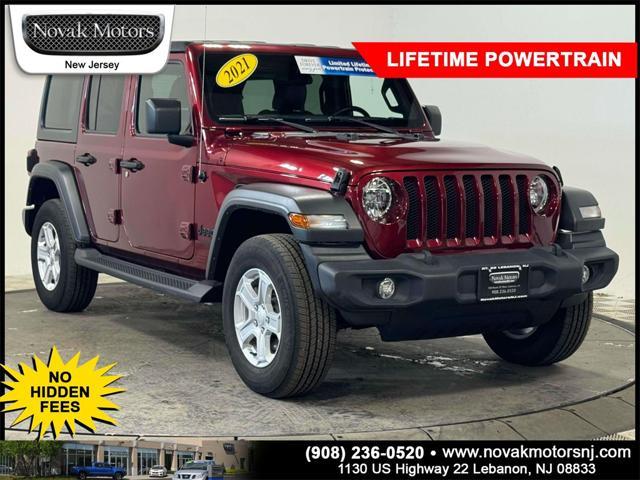 used 2021 Jeep Wrangler Unlimited car, priced at $30,999