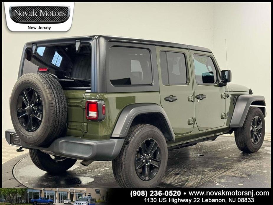 used 2021 Jeep Wrangler Unlimited car, priced at $33,938