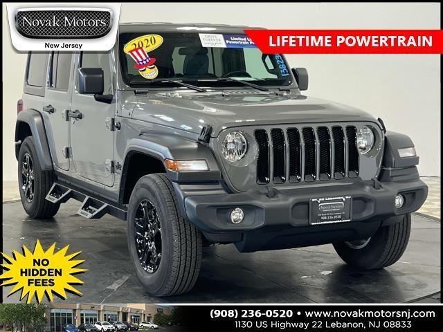 used 2020 Jeep Wrangler Unlimited car, priced at $40,928