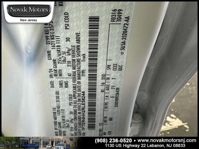 used 2024 Ford Ranger car, priced at $39,999