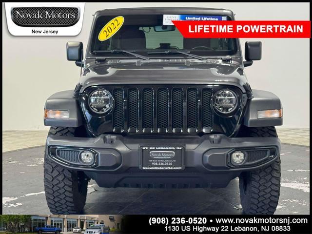 used 2021 Jeep Wrangler Unlimited car, priced at $34,599