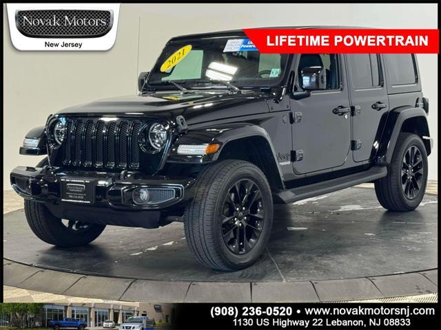 used 2021 Jeep Wrangler Unlimited car, priced at $34,599