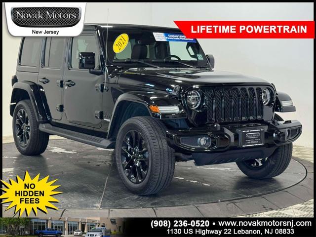used 2021 Jeep Wrangler Unlimited car, priced at $34,599