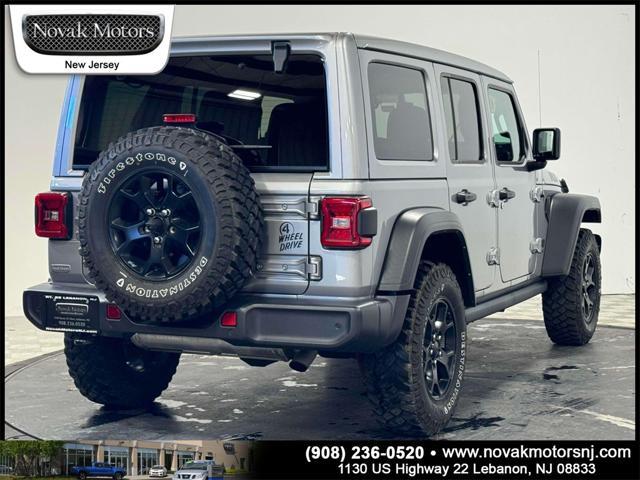 used 2021 Jeep Wrangler car, priced at $33,499