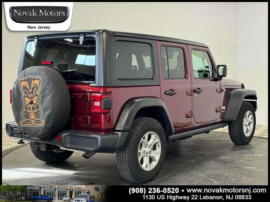 used 2021 Jeep Wrangler Unlimited car, priced at $39,558