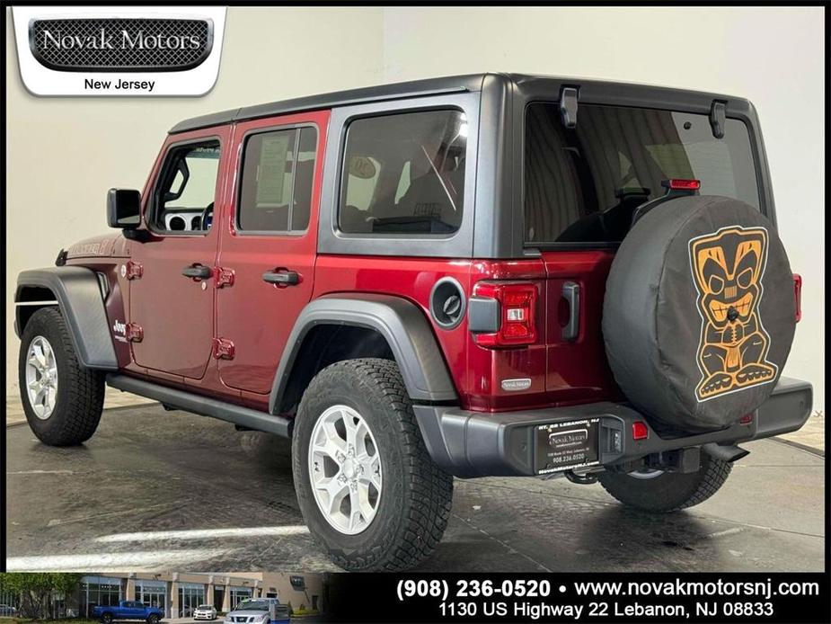 used 2021 Jeep Wrangler Unlimited car, priced at $39,558