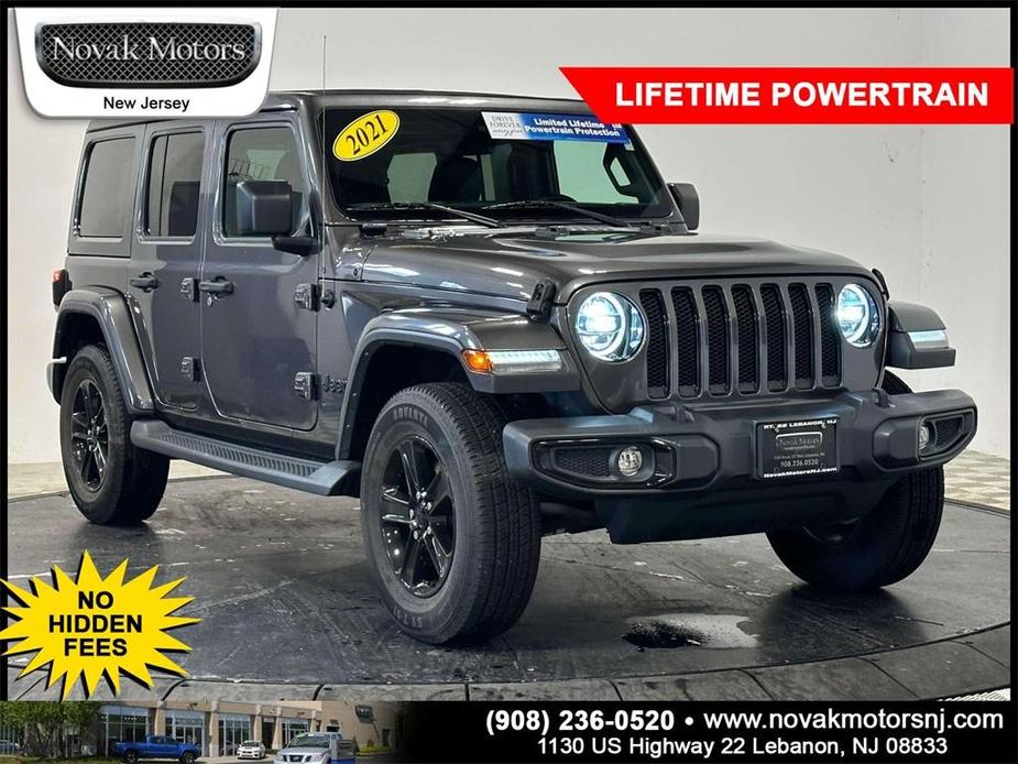 used 2021 Jeep Wrangler Unlimited car, priced at $35,758