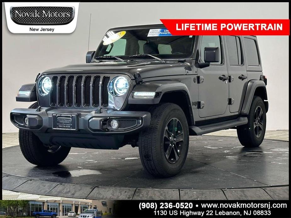 used 2021 Jeep Wrangler Unlimited car, priced at $35,758