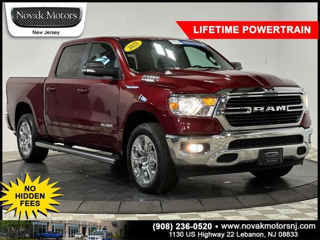 used 2021 Ram 1500 car, priced at $34,499