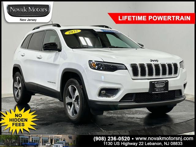 used 2022 Jeep Cherokee car, priced at $27,588