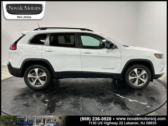 used 2022 Jeep Cherokee car, priced at $27,588