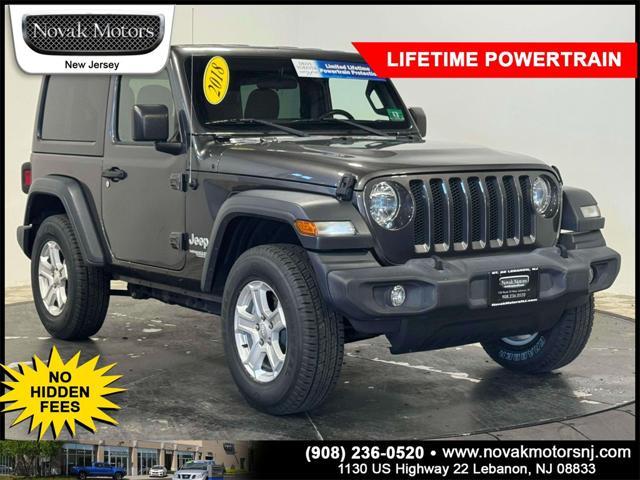 used 2018 Jeep Wrangler car, priced at $22,999