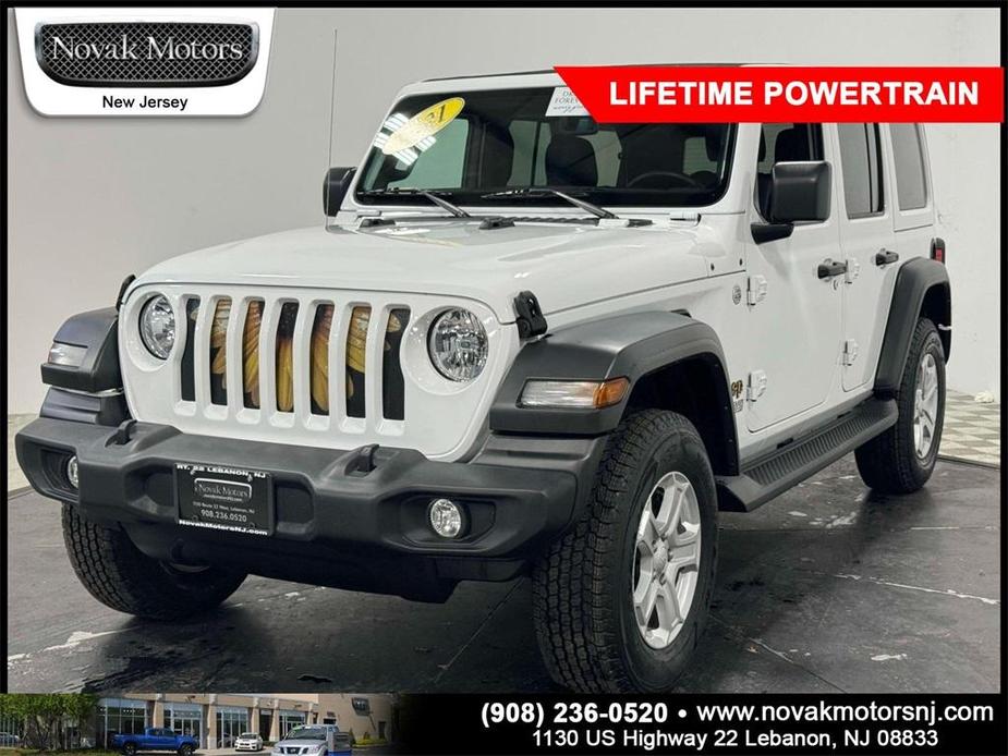 used 2021 Jeep Wrangler Unlimited car, priced at $33,978