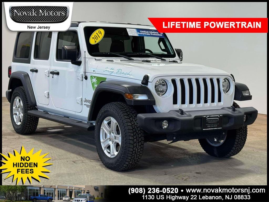 used 2019 Jeep Wrangler Unlimited car, priced at $29,499