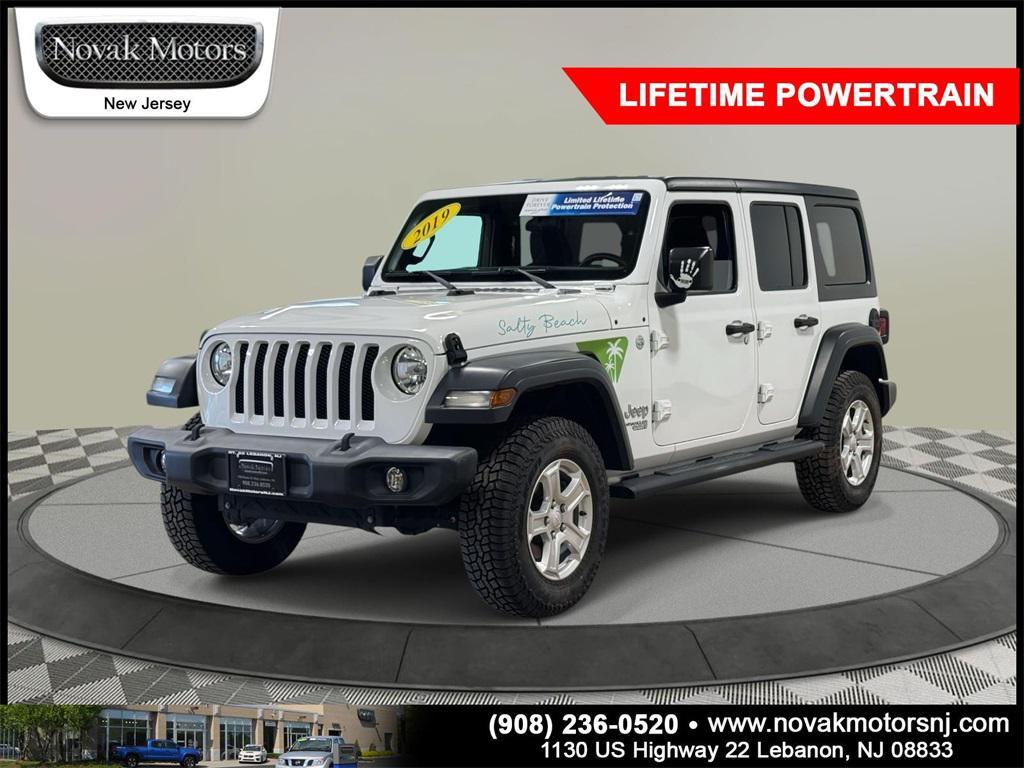 used 2019 Jeep Wrangler Unlimited car, priced at $28,988