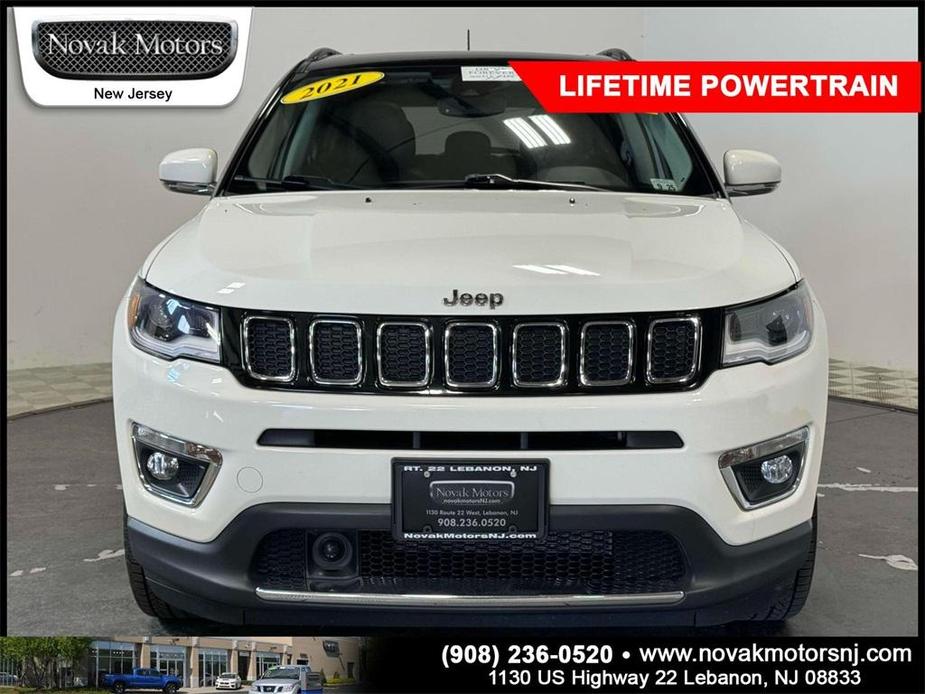 used 2021 Jeep Compass car, priced at $24,418