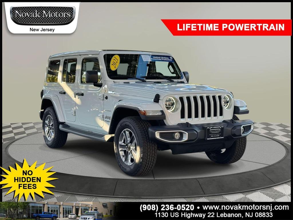 used 2021 Jeep Wrangler Unlimited car, priced at $29,488