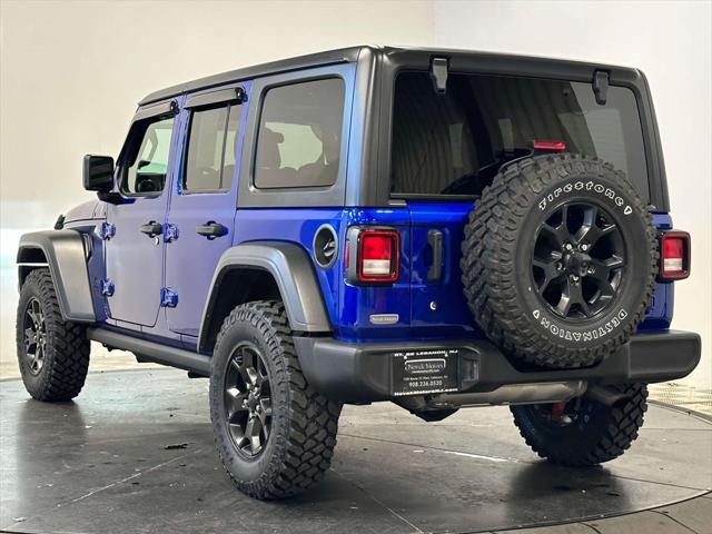 used 2020 Jeep Wrangler Unlimited car, priced at $28,999