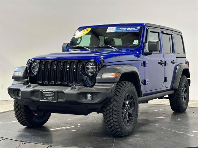 used 2020 Jeep Wrangler Unlimited car, priced at $28,999