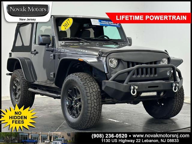 used 2017 Jeep Wrangler car, priced at $26,999