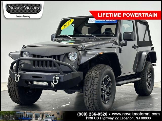 used 2017 Jeep Wrangler car, priced at $26,588